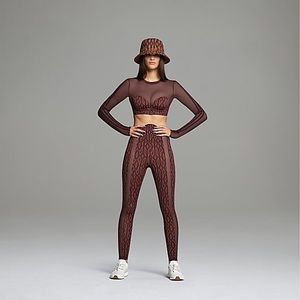 IVY PARK x Adidas Icy Park Monogram Crop Top